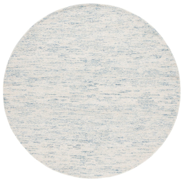Safavieh Ebony Exquisite Hand-tufted Area Rug In Soft Wool & Cotton Blend For Modern Home Elegance Ivory ,Light Blue 80% Wool,20% Cotton Ebn915a-29