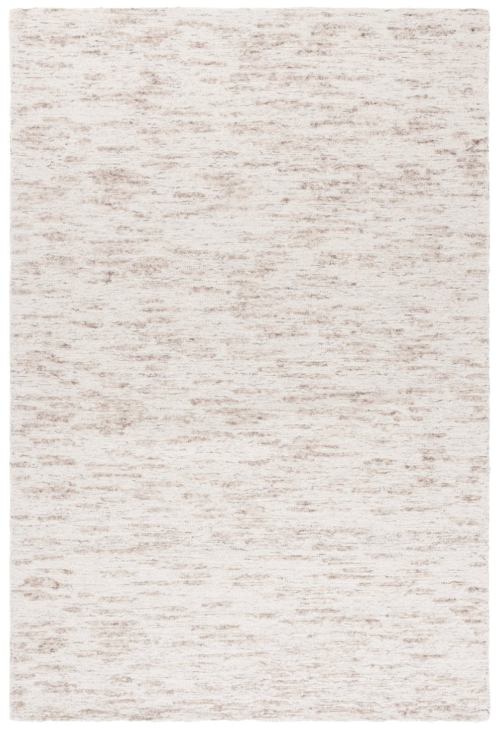 Safavieh Ebony Area Rug - Hand-tufted Wool Blend From India, Soft Texture, Modern Style For Elegant Interiors Ivory ,Light Brown 80% Wool,20% Cotton Ebn916a-29