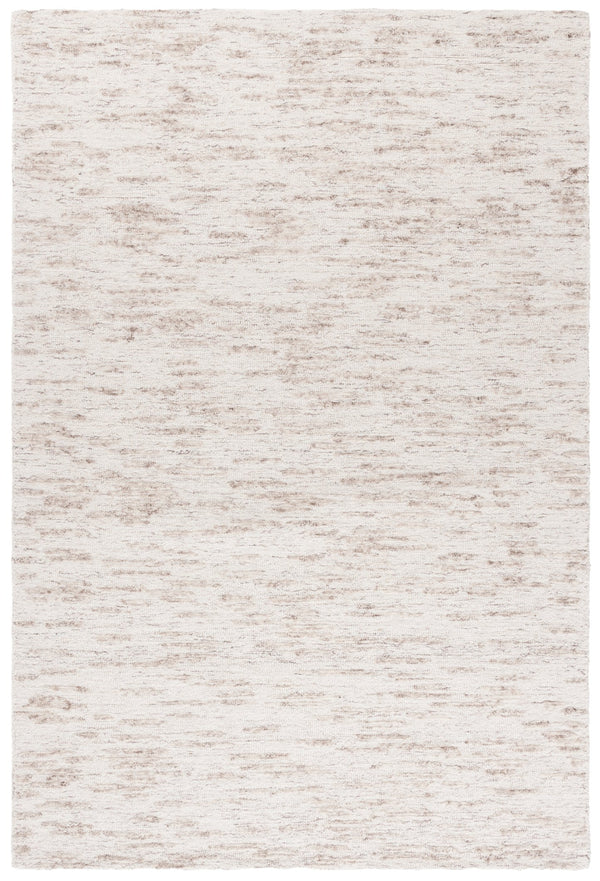 Safavieh Ebony Area Rug - Hand-tufted Wool Blend From India, Soft Texture, Modern Style For Elegant Interiors Ivory ,Light Brown 80% Wool,20% Cotton Ebn916a-29