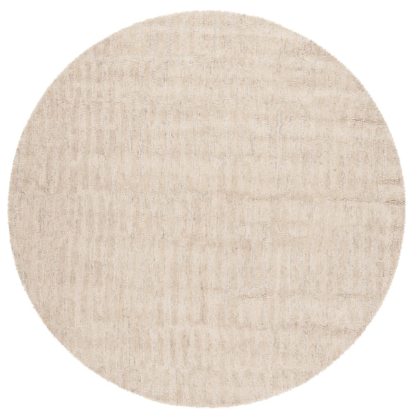 Safavieh Ebony Hand-tufted Area Rug: Luxurious Wool Blend, Modern Design For Stylish Home Décor And Comfort Beige 80% Wool,20% Cotton Ebn918b-6r