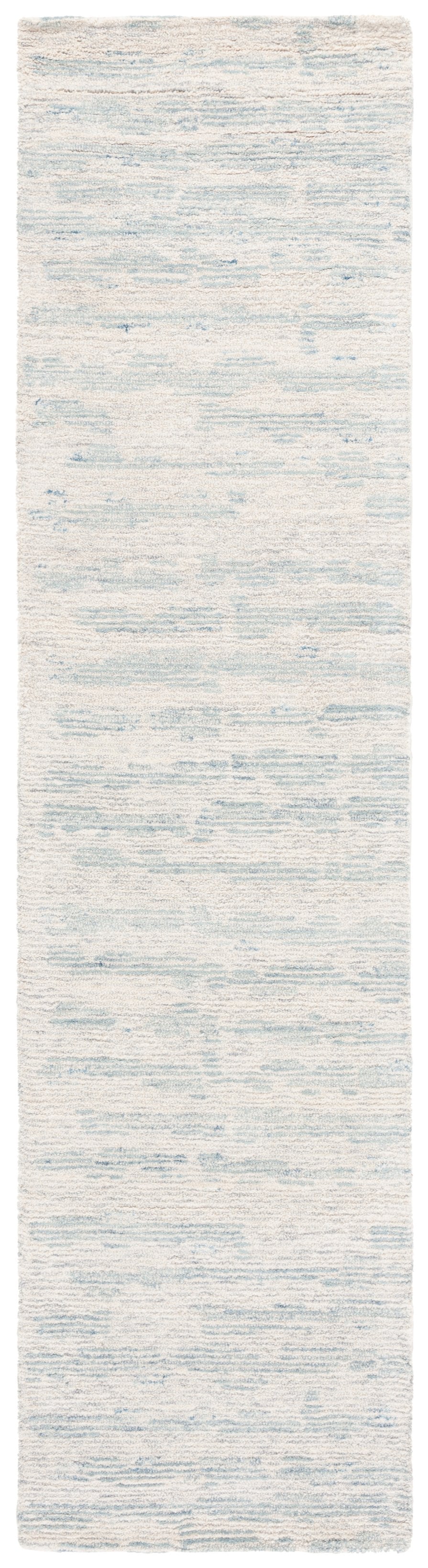 Safavieh Ebony Exquisite Hand-tufted Area Rug - Luxurious Wool-cotton Blend For Modern Home Décor Elegance Ivory ,Light Blue 80% Wool,20% Cotton Ebn919l-6sq