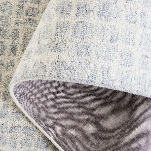 Safavieh Ebony Luxurious Hand-tufted Area Rug In Elegant Ivory & Light Blue - Enhance Your Home Decor Today! Ivory ,Light Blue 80% Wool,20% Cotton Ebn920l-6