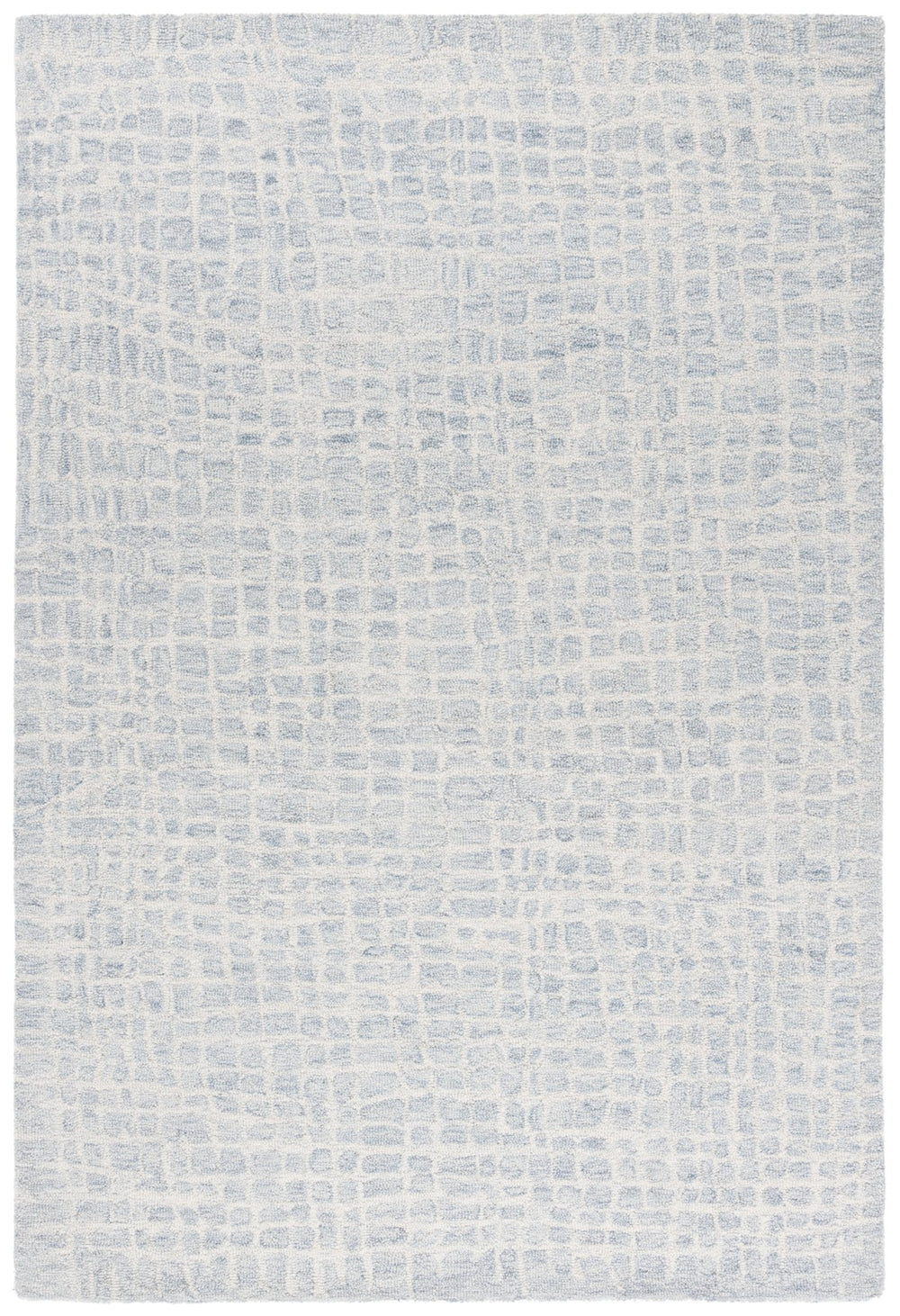 Safavieh Ebony Luxurious Hand-tufted Area Rug In Elegant Ivory & Light Blue - Enhance Your Home Decor Today! Ivory ,Light Blue 80% Wool,20% Cotton Ebn920l-6