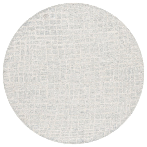 Safavieh Ebony Luxurious Hand-tufted Area Rug In Elegant Ivory & Light Blue - Enhance Your Home Decor Today! Ivory ,Light Blue 80% Wool,20% Cotton Ebn920l-6