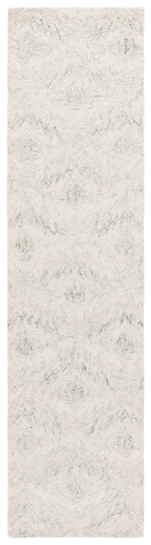 Safavieh Ebony Modern Hand-tufted Wool And Cotton Area Rug – Elegant Ivory And Light Green Design For Home Decor Ivory ,Light Green 80% Wool,20% Cotton Ebn921y-29