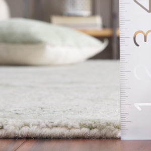 Safavieh Ebony Modern Hand-tufted Wool And Cotton Area Rug – Elegant Ivory And Light Green Design For Home Decor Ivory ,Light Green 80% Wool,20% Cotton Ebn921y-29