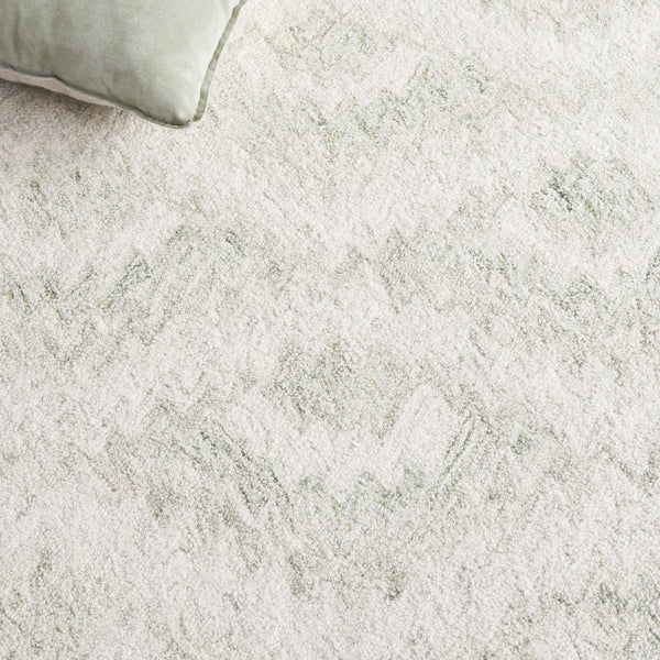 Safavieh Ebony Modern Hand-tufted Wool And Cotton Area Rug – Elegant Ivory And Light Green Design For Home Decor Ivory ,Light Green 80% Wool,20% Cotton Ebn921y-29