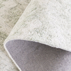 Safavieh Ebony Modern Hand-tufted Wool And Cotton Area Rug – Elegant Ivory And Light Green Design For Home Decor Ivory ,Light Green 80% Wool,20% Cotton Ebn921y-29