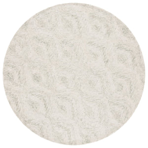 Safavieh Ebony Modern Hand-tufted Wool And Cotton Area Rug – Elegant Ivory And Light Green Design For Home Decor Ivory ,Light Green 80% Wool,20% Cotton Ebn921y-29