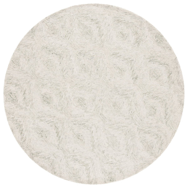 Safavieh Ebony Modern Hand-tufted Wool And Cotton Area Rug – Elegant Ivory And Light Green Design For Home Decor Ivory ,Light Green 80% Wool,20% Cotton Ebn921y-29