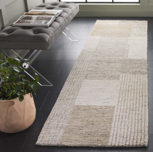 Safavieh Ebony Elegant Hand-tufted Area Rug - Luxurious Wool-cotton Blend For A Stylish Home Décor Upgrade Ivory ,Beige 80% Wool,20% Cotton Ebn922a-6