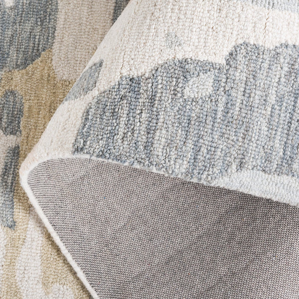 Safavieh Ebony Hand-tufted Modern Runner Rug - Luxurious Grey And Ivory Design For Elegant Interiors Grey ,Ivory 80% Wool,20% Cotton Ebn924f-5