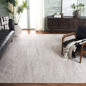 Safavieh Ebony Luxurious Hand-tufted Area Rug In Stylish Modern Design – Elevate Your Living Space Today! Grey ,Ivory 80% Wool,20% Cotton Ebn925f-9