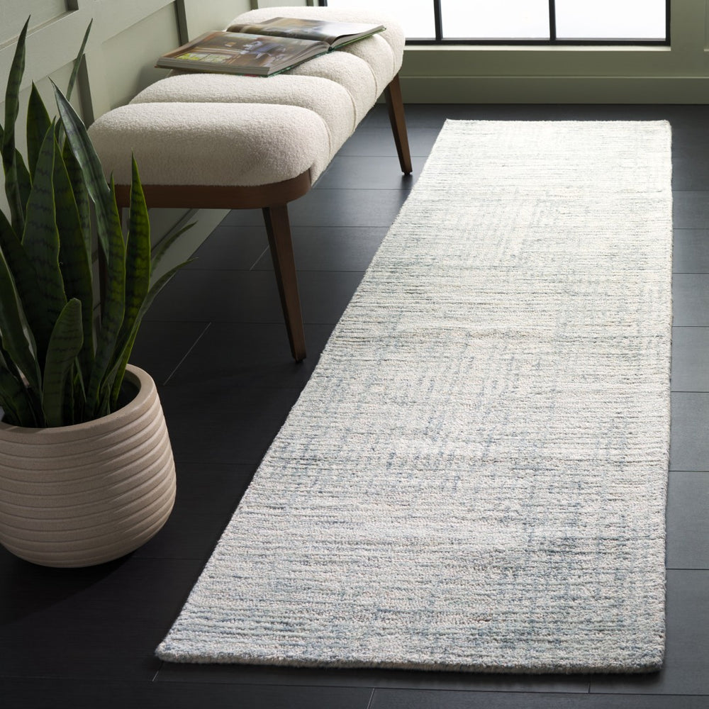 Safavieh Ebony Modern Hand-tufted Area Rug – Luxurious Wool-cotton Blend For Comfort And Style In Any Space Grey ,Ivory 80% Wool,20% Cotton Ebn926f-4