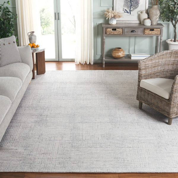 Safavieh Ebony Modern Hand-tufted Area Rug – Luxurious Wool-cotton Blend For Comfort And Style In Any Space Grey ,Ivory 80% Wool,20% Cotton Ebn926f-4