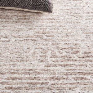 Safavieh Ebony Hand-tufted Runner Rug - Luxurious Modern Design In Elegant Neutral Tones For Any Space Light Brown ,Ivory 80% Wool,20% Cotton Ebn927t-5