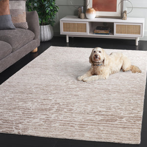 Safavieh Ebony Hand-tufted Runner Rug - Luxurious Modern Design In Elegant Neutral Tones For Any Space Light Brown ,Ivory 80% Wool,20% Cotton Ebn927t-5