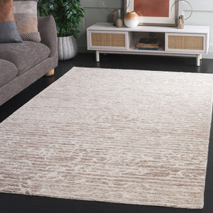 Safavieh Ebony Area Rug - Hand-tufted Modern Elegance In Luxurious Wool Blend For Stylish Home Decor Light Brown ,Ivory 80% Wool,20% Cotton Ebn927t-3