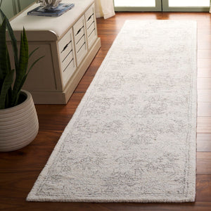 Safavieh Ebony Hand-tufted Area Rug - Luxurious Wool-cotton Blend For Chic Home Décor And Comfort Grey ,Beige 80% Wool,20% Cotton Ebn928f-6