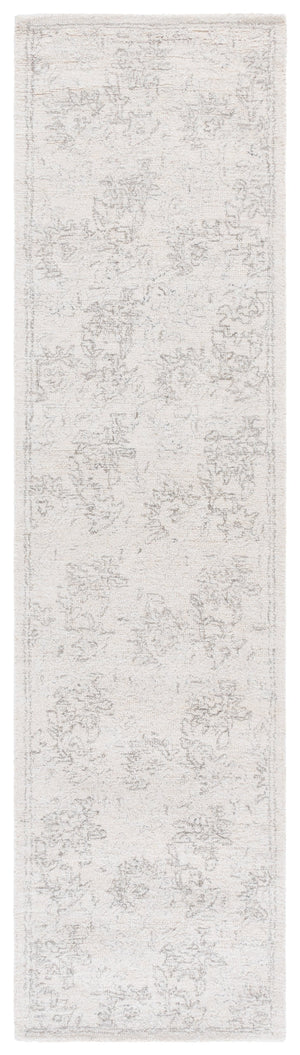 Safavieh Ebony Modern Hand-tufted Runner Rug In Elegant Grey And Beige - Luxurious Comfort And Style Grey ,Beige 80% Wool,20% Cotton Ebn928f-29