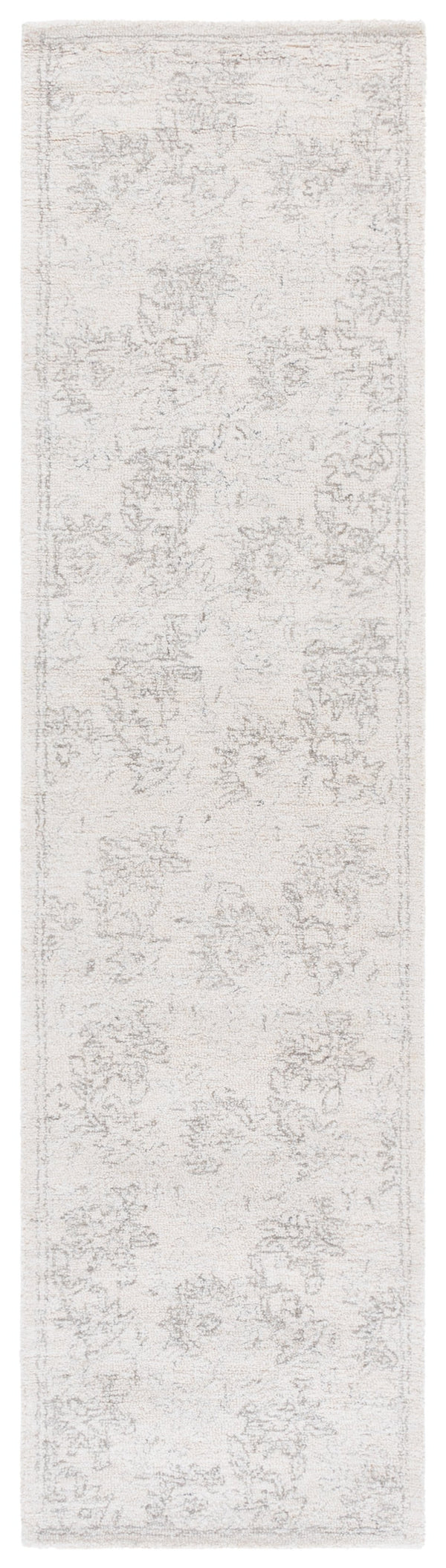 Safavieh Ebony Modern Hand-tufted Runner Rug In Elegant Grey And Beige - Luxurious Comfort And Style Grey ,Beige 80% Wool,20% Cotton Ebn928f-29