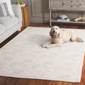 Safavieh Ebony Hand-tufted Area Rug - Luxurious Wool-cotton Blend For Chic Home Décor And Comfort Grey ,Beige 80% Wool,20% Cotton Ebn928f-6