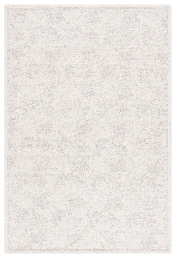 Safavieh Ebony Modern Hand-tufted Runner Rug In Elegant Grey And Beige - Luxurious Comfort And Style Grey ,Beige 80% Wool,20% Cotton Ebn928f-5