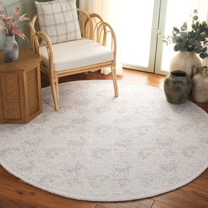 Safavieh Ebony Hand-tufted Area Rug - Luxurious Wool-cotton Blend For Chic Home Décor And Comfort Grey ,Beige 80% Wool,20% Cotton Ebn928f-6