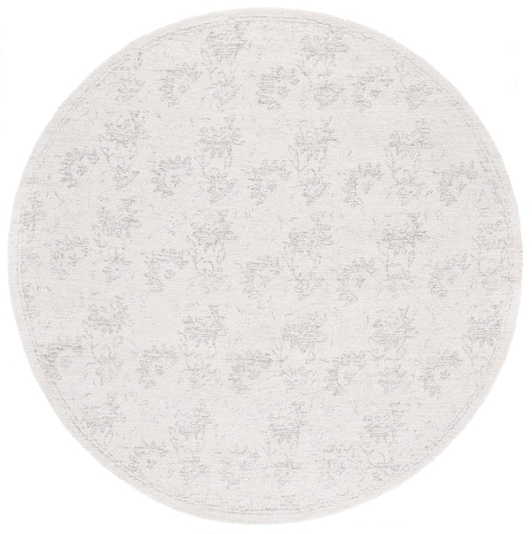 Safavieh Ebony Hand-tufted Area Rug - Luxurious Wool-cotton Blend For Chic Home Décor And Comfort Grey ,Beige 80% Wool,20% Cotton Ebn928f-6