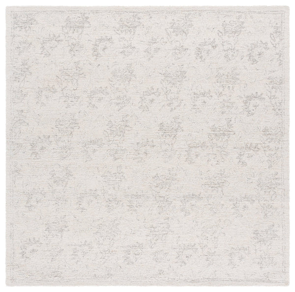 Safavieh Ebony Modern Hand-tufted Runner Rug In Elegant Grey And Beige - Luxurious Comfort And Style Grey ,Beige 80% Wool,20% Cotton Ebn928f-6sq