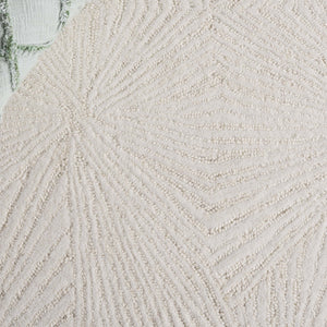 Safavieh Ebony Elegant Hand-tufted Area Rug With Subtle Geometric Pattern For A Modern Home Aesthetic Ivory 80% Wool,20% Cotton Ebn930a-5