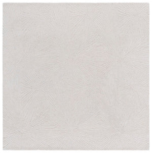 Safavieh Ebony Hand-tufted Area Rug - Luxurious Wool & Cotton Blend With Starburst Motifs For Modern Elegance Ivory 80% Wool,20% Cotton Ebn930a-3