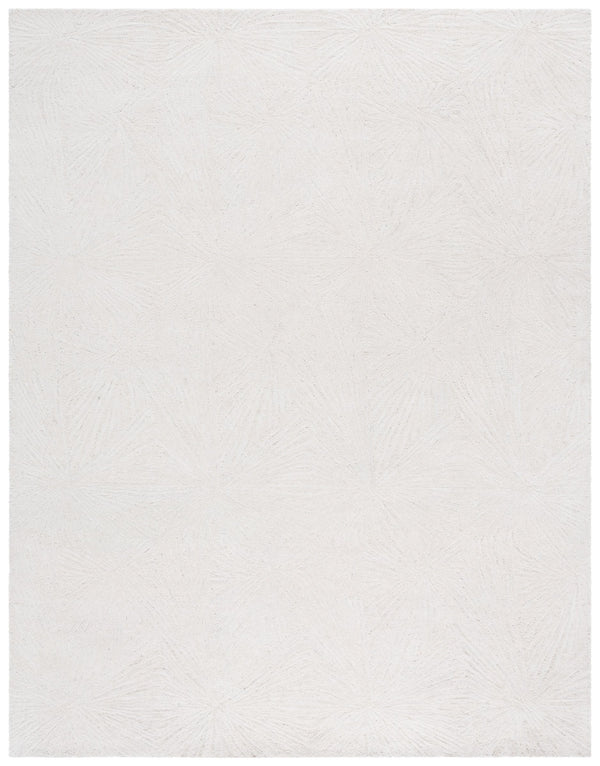 Safavieh Ebony Elegant Hand-tufted Area Rug With Subtle Geometric Pattern For A Modern Home Aesthetic Ivory 80% Wool,20% Cotton Ebn930a-8