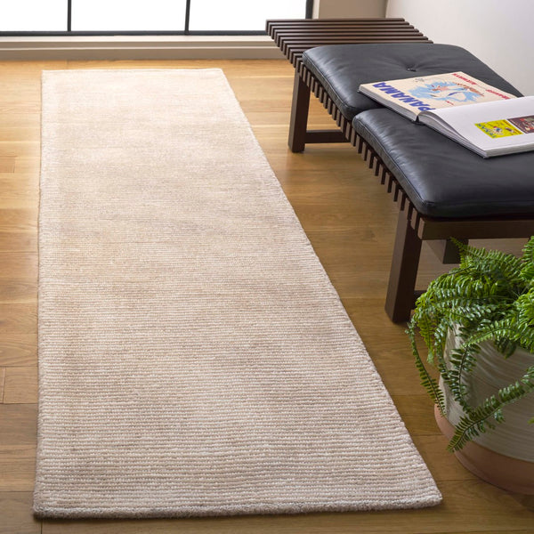 Safavieh Ebony Hand-tufted Area Rug - Elegant Wool-cotton Blend For Modern And Classic Home Decor Spaces Beige ,Ivory 80% Wool 20% Cotton Ebn950b-3