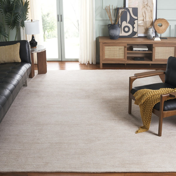 Safavieh Ebony Hand-tufted Area Rug - Elegant Wool-cotton Blend For Modern And Classic Home Decor Spaces Beige ,Ivory 80% Wool 20% Cotton Ebn950b-3