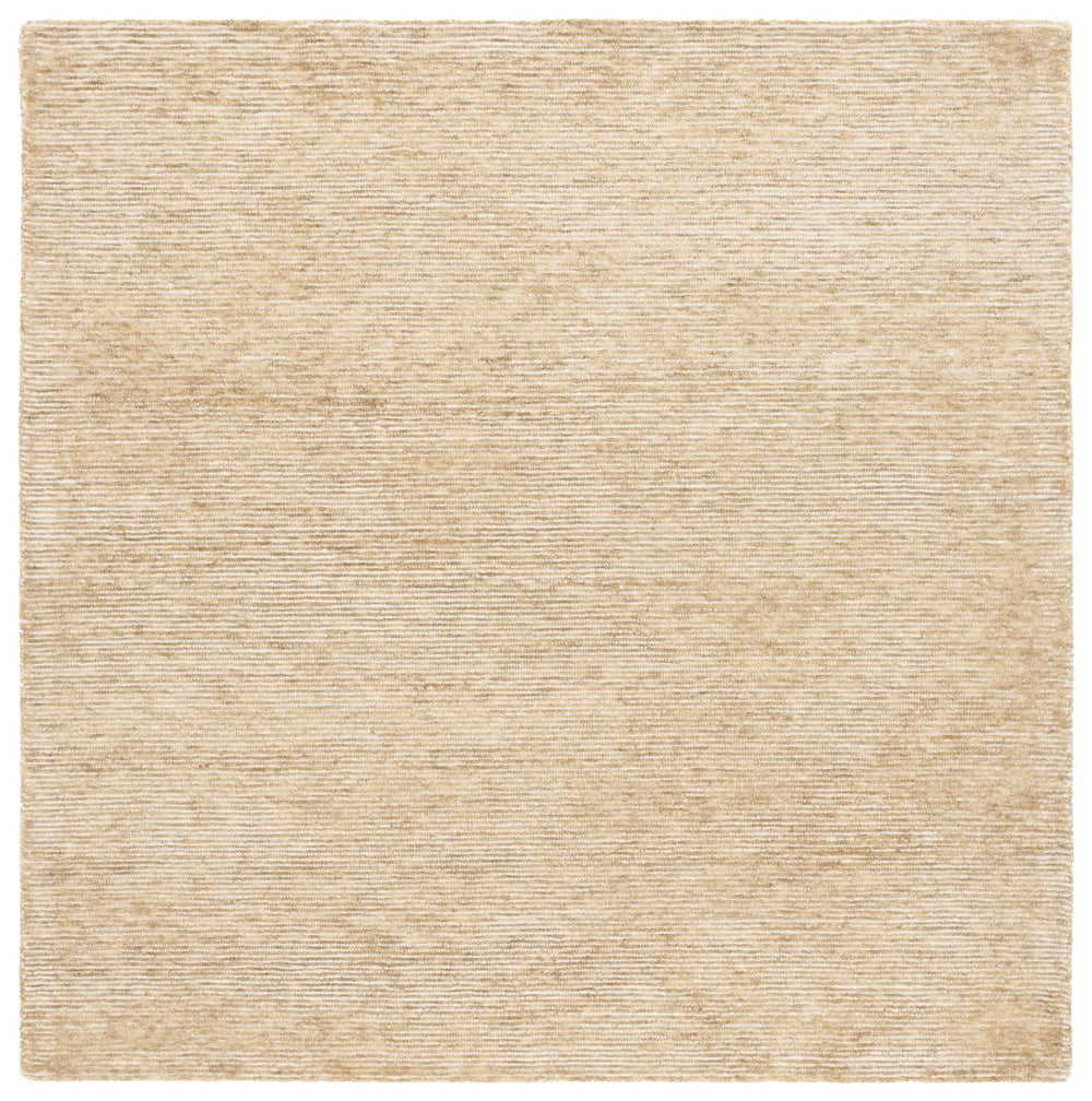 Safavieh Ebony Hand-tufted Wool-cotton Area Rug - Luxurious Medium Pile For Comfort And Style In Any Space Gold ,Ivory 80% Wool 20% Cotton Ebn950d-6sq