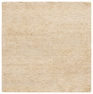 Safavieh Ebony Hand-tufted Wool-cotton Area Rug - Luxurious Medium Pile For Comfort And Style In Any Space Gold ,Ivory 80% Wool 20% Cotton Ebn950d-6sq