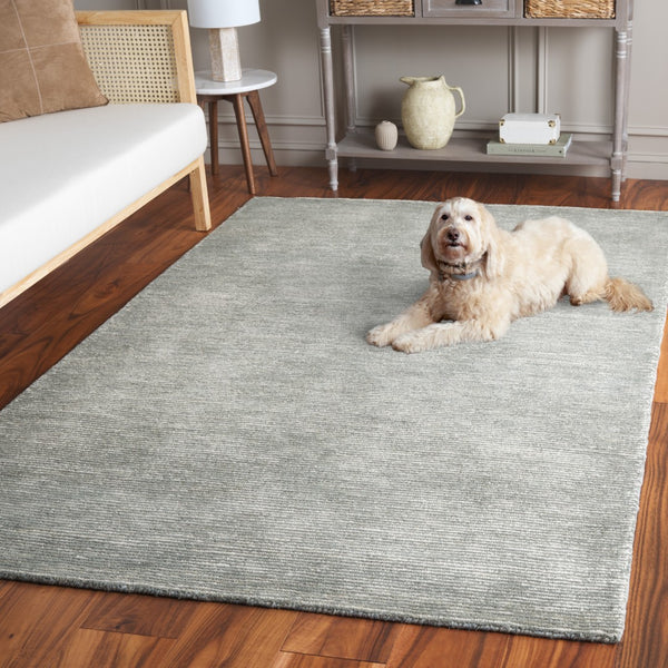 Safavieh Ebony Hand-tufted Area Rug - Elegant Wool-cotton Blend For Modern And Classic Home Decor Spaces Grey ,Ivory 80% Wool 20% Cotton Ebn950f-3