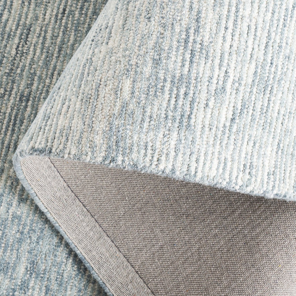 Safavieh Ebony Hand-tufted Wool-cotton Area Rug - Luxurious Medium Pile For Comfort And Style In Any Space Blue ,Ivory 80% Wool 20% Cotton Ebn950m-5