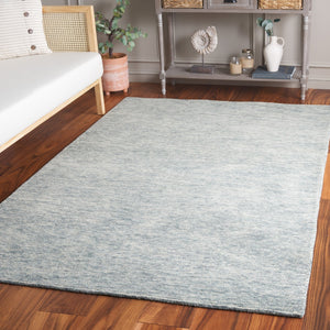 Safavieh Ebony Hand-tufted Area Rug - Elegant Wool-cotton Blend For Modern And Classic Home Decor Spaces Blue ,Ivory 80% Wool 20% Cotton Ebn950m-6