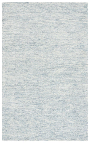 Safavieh Ebony Hand-tufted Wool-cotton Area Rug - Luxurious Medium Pile For Comfort And Style In Any Space Blue ,Ivory 80% Wool 20% Cotton Ebn950m-5