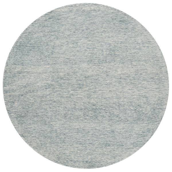 Safavieh Ebony Hand-tufted Area Rug - Elegant Wool-cotton Blend For Modern And Classic Home Decor Spaces Blue ,Ivory 80% Wool 20% Cotton Ebn950m-6