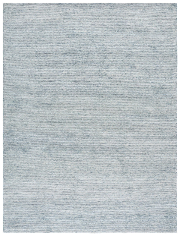 Safavieh Ebony Hand-tufted Wool-cotton Area Rug - Luxurious Medium Pile For Comfort And Style In Any Space Blue ,Ivory 80% Wool 20% Cotton Ebn950m-8