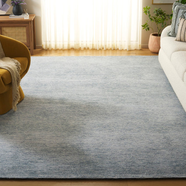 Safavieh Ebony Hand-tufted Area Rug - Elegant Wool-cotton Blend For Modern And Classic Home Decor Spaces Blue ,Ivory 80% Wool 20% Cotton Ebn950m-6