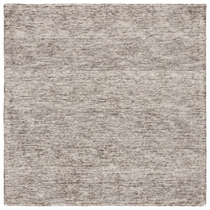 Safavieh Ebony Hand-tufted Wool-cotton Area Rug - Luxurious Medium Pile For Comfort And Style In Any Space Brown ,Ivory 80% Wool 20% Cotton Ebn950t-6sq