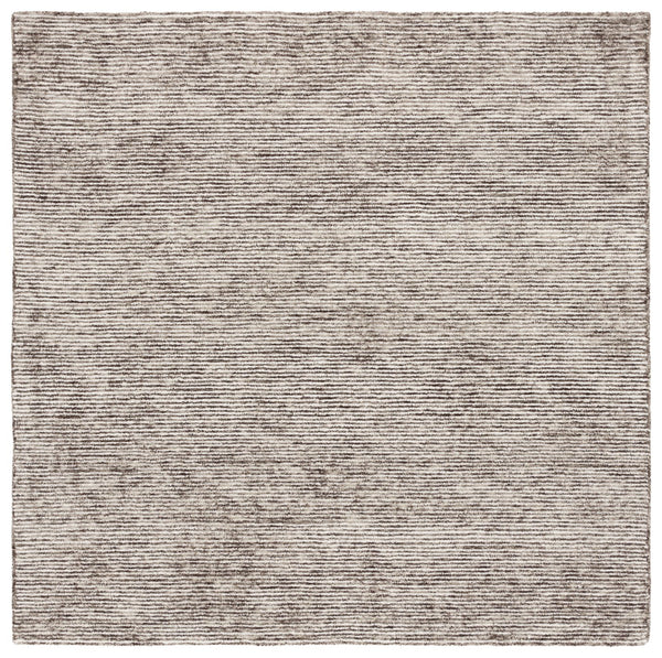 Safavieh Ebony Hand-tufted Wool-cotton Area Rug - Luxurious Medium Pile For Comfort And Style In Any Space Brown ,Ivory 80% Wool 20% Cotton Ebn950t-6sq
