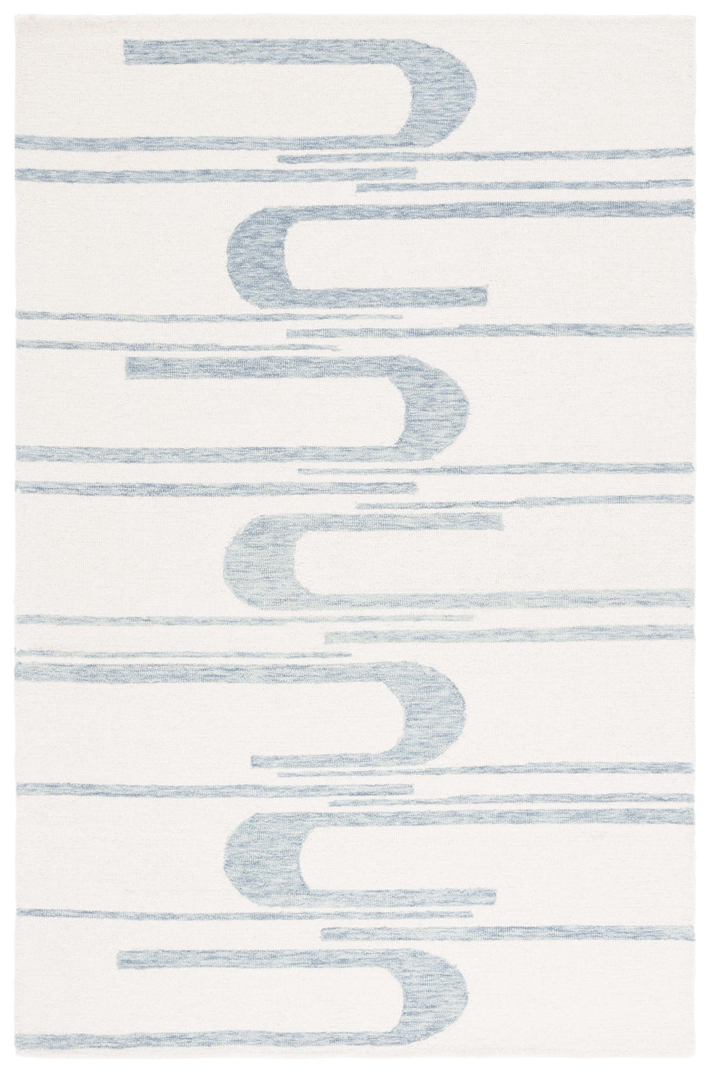 Safavieh Ebony Handcrafted Runner Area Rug - Luxurious Wool And Cotton Blend For Elegant Home Décor Ivory ,Green 80% Wool 20% Cotton Ebn951y-6sq