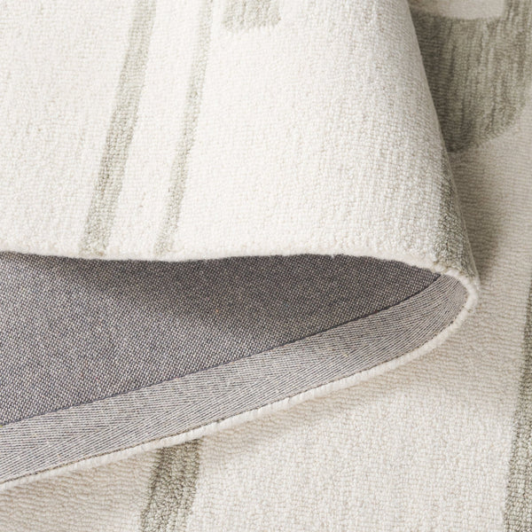 Safavieh Ebony Handcrafted Runner Area Rug - Luxurious Wool And Cotton Blend For Elegant Home Décor Ivory ,Green 80% Wool 20% Cotton Ebn951y-5