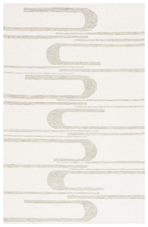 Safavieh Ebony Handcrafted Runner Area Rug - Luxurious Wool And Cotton Blend For Elegant Home Décor Ivory ,Green 80% Wool 20% Cotton Ebn951y-5