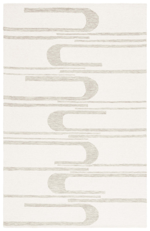 Safavieh Ebony Handcrafted Runner Area Rug - Luxurious Wool And Cotton Blend For Elegant Home Décor Ivory ,Green 80% Wool 20% Cotton Ebn951y-5